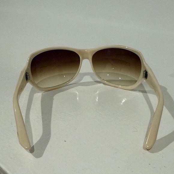 DITA Cream Sunglasses with Brown Lenses main image 5